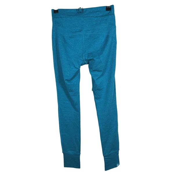 Rabbit Womens EZ Tights High Rise Leggings XS Heathered Teal Running Yoga Gym - Image 3