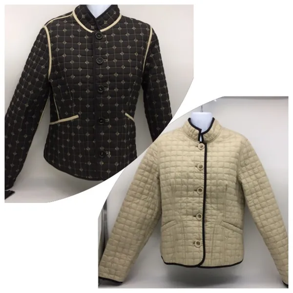 Platinum Utex Reversible & Washable Jacket w/Shared Pockets on Both Sides NWT-Sm - Image 2