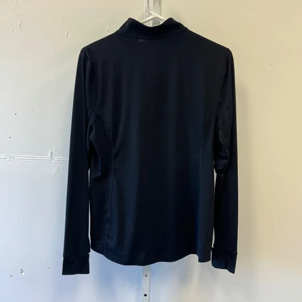 Paradox Women's Black 1/4 Zip Base Layer Merino Wool Blend Top Large 1700362 - Image 3