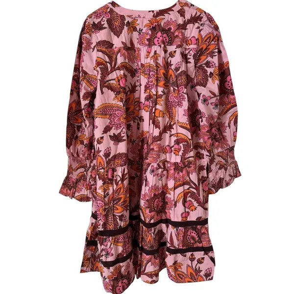 NWT Tuckernuck Beach Sunset Chintz Kenzo Coverup Mini Dress Size XL - Image 4