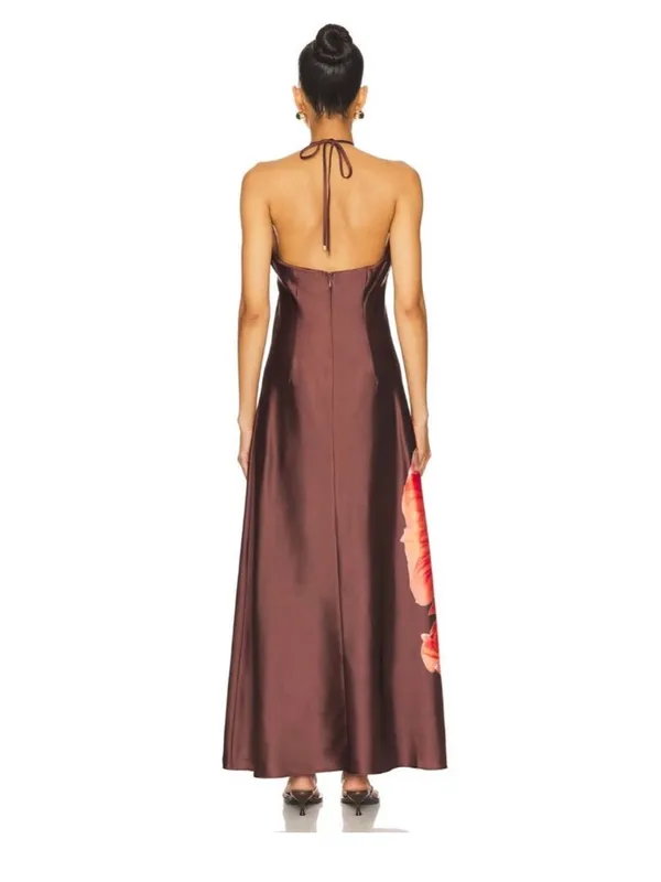 Steve Madden Flora Dress in Burnt Umber - Image 3