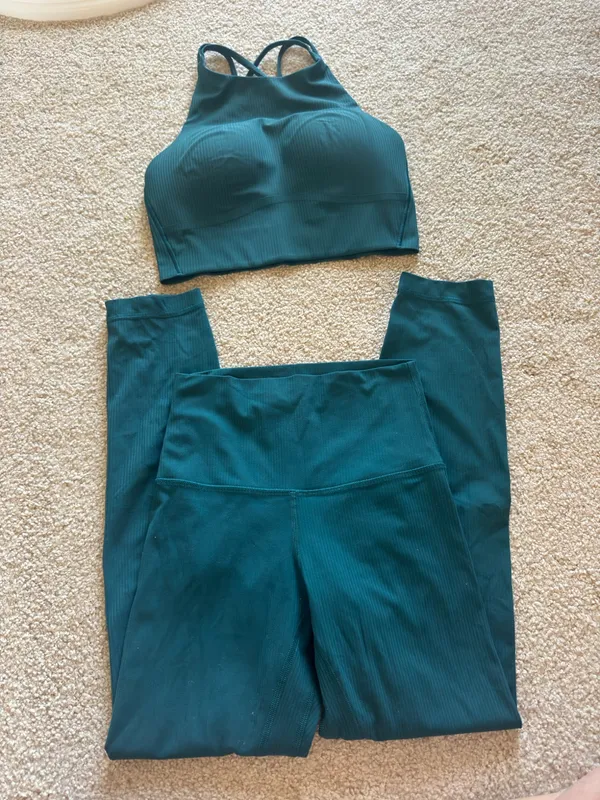 Lululemon dark teal set  - Image 3