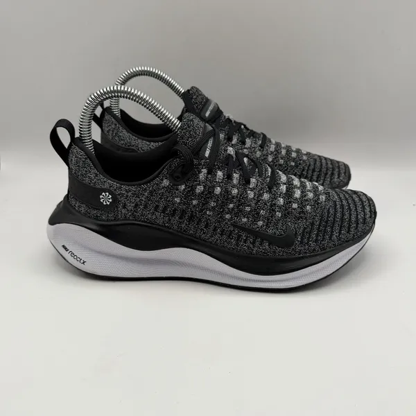 Womens Size 6 Nike‎ ReactX Infinity Run 4 Black White Running Shoes DR2670 003 - Image 3