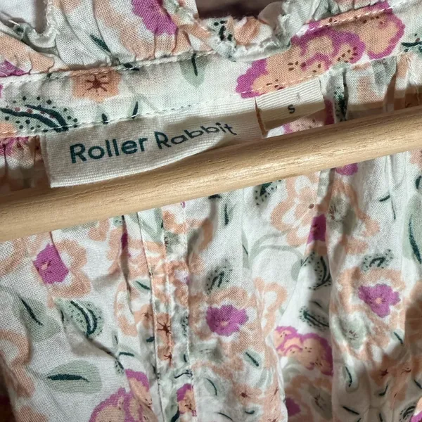 Roller Rabbit Floral spring color Dress women’s ‎ Size Small - Image 3