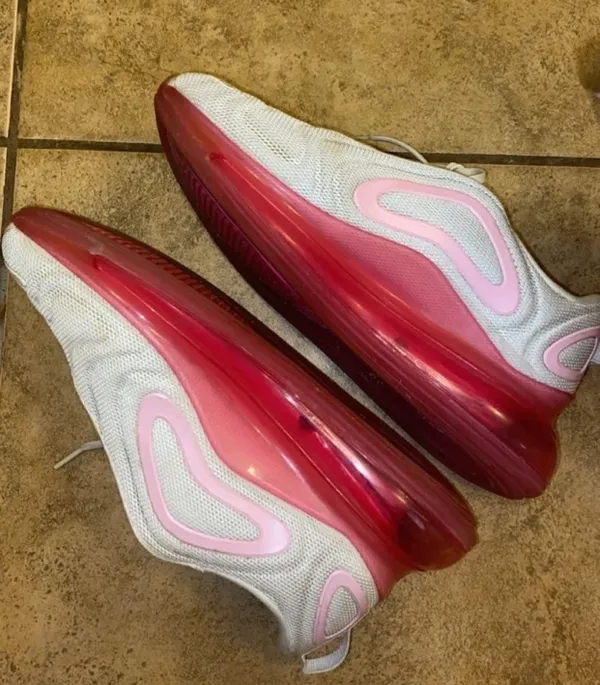 Nike Air Max 720 Laser Pink White Rise Fuchsia - Image 2