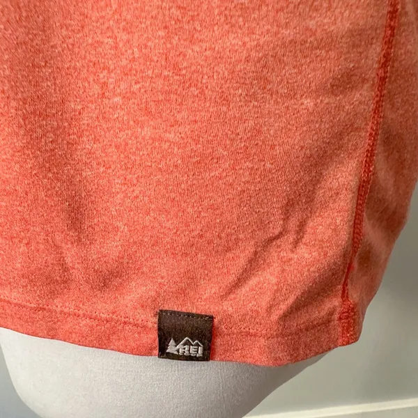 REI Heathered Coral Outdoor T-Shirt - Image 8