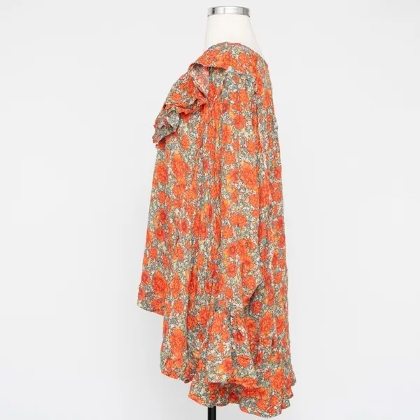 Free People. Loretta Floral Oversized‎ Top. - Image 6