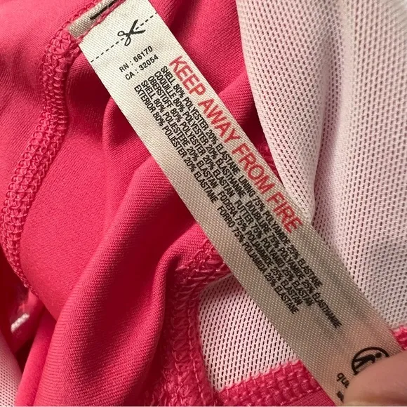 FREE PEOPLE MOVEMENT Back It Up Onesie Hot‎ Pink NWOT Size S Open Back Athletic - Image 10