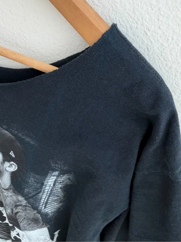 Luke Bryan On Tour Black Off-the-Shoulder Country Music Tee - Image 6