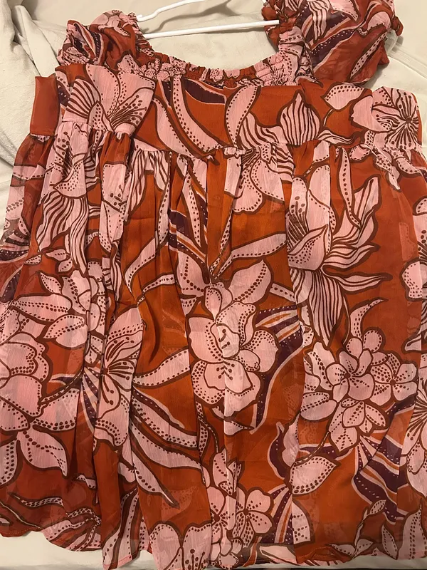 Maxi dress Orange Size XS - Image 3