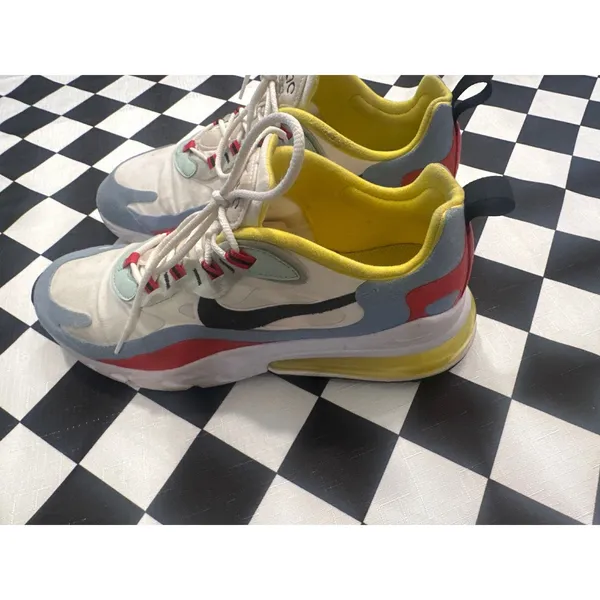 Nike Air Max 270 React Bauhaus Multi-Color Sneakers AT6174-Womens 11 athletic - Image 4
