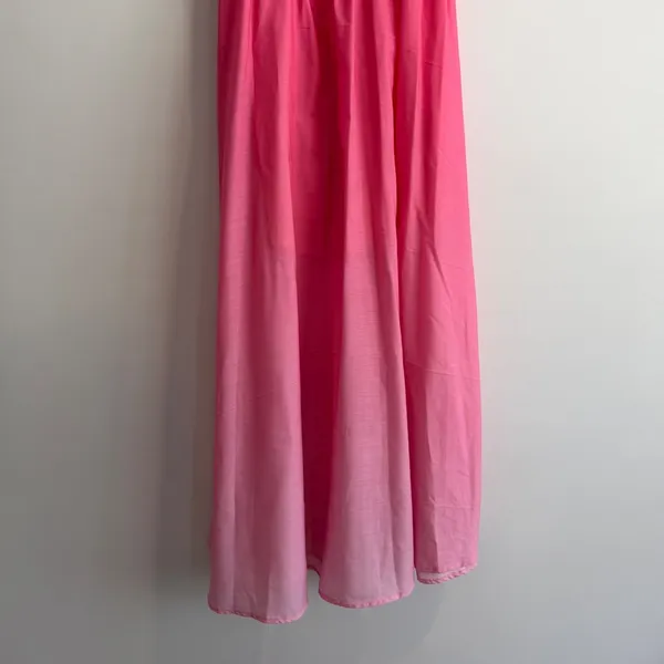 One and Only Collective Pink Ombre Dress Women's Small Spaghetti Strap Coquette - Image 2