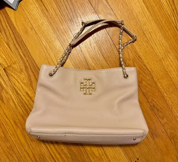 Tory Burch Bag Large Light Pink Gold - Image 3