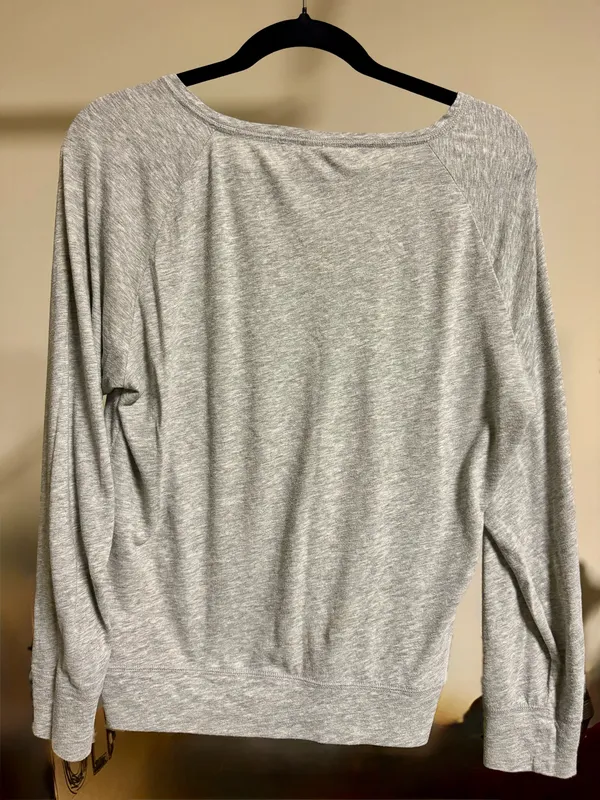 Pink Soft Long Sleeve Lounge Shirt - Image 2