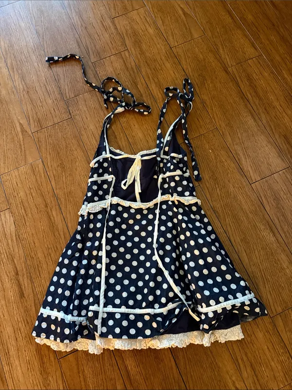 For Love & Lemons Dolly Dot Mini Dress - Image 6