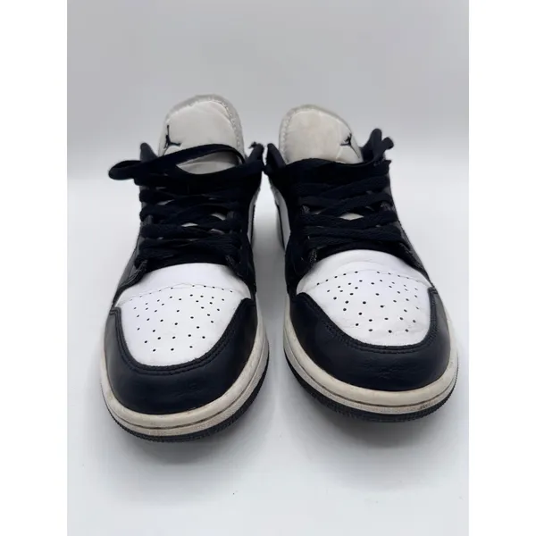 Nike Air Jordan 1 Low‎ Black White Panda Sneakers Women's 9.5 EU 41 DC0774-101 - Image 6