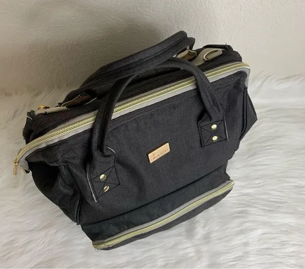 Maydolly Baby Girl or Boy Waterproof Travel Diaper Backpack Bag - Image 8