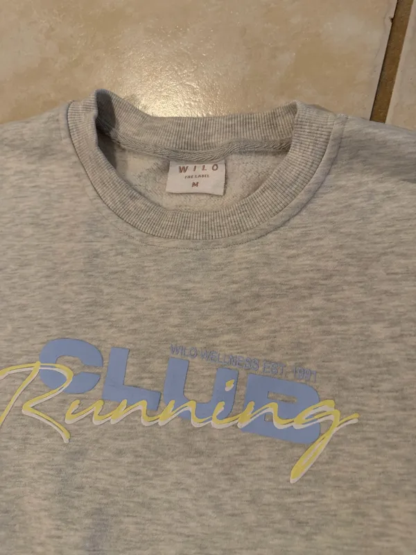 Wilo the Label Sweatshirt Gray Size M - Image 2