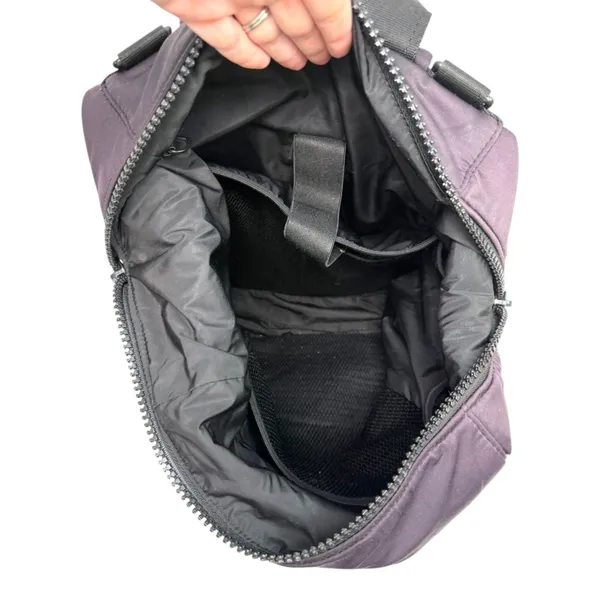 Dagne Dover Indi Neoprene Diaper Backpack Purple Black - READ - Image 6