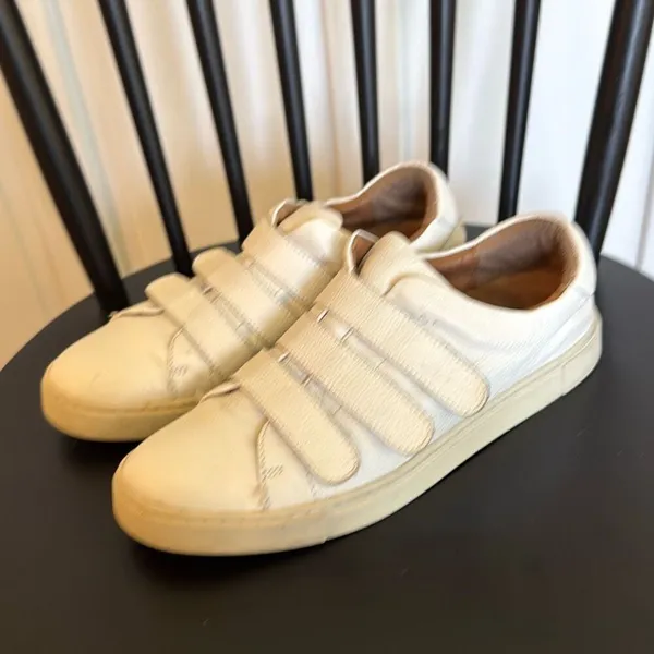 Frye Ivy Low Leather 3 Strap sneaker size 9 - Image 5