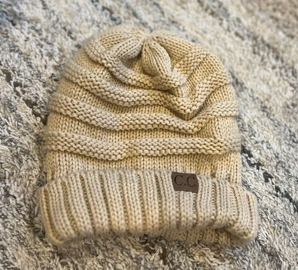 CC Beanie Ivory Beanie - Image 2