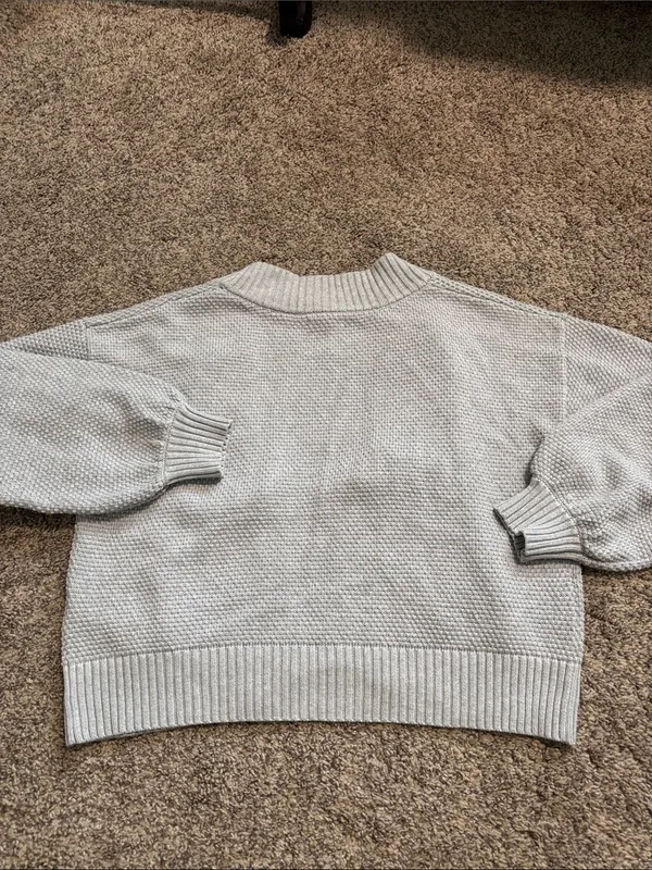 Quince Cardigan size small - Image 4