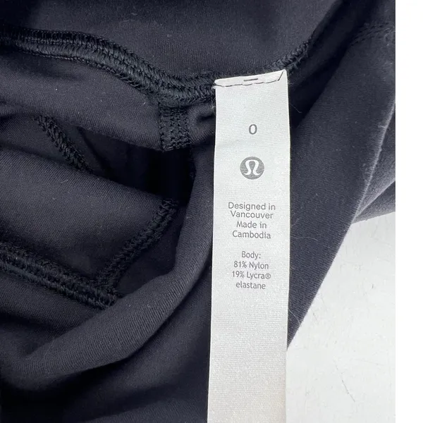 Lululemon Align High-Rise Wide-Leg Pant Black Size 0 Nulu 30 Inseam - Image 5