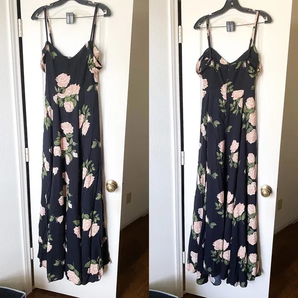 Reformation Dress‎ Poppy Floral Off-The-Shoulder Maxi Wedding Venus 4 GUC - Image 2