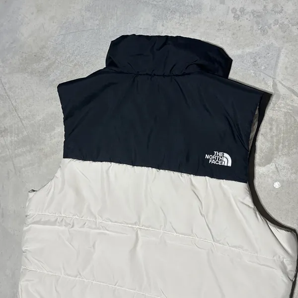 The North Face Vest Jacket Everyday Puffer Lightweight Womens SZ M Johnson Logo - Image 8