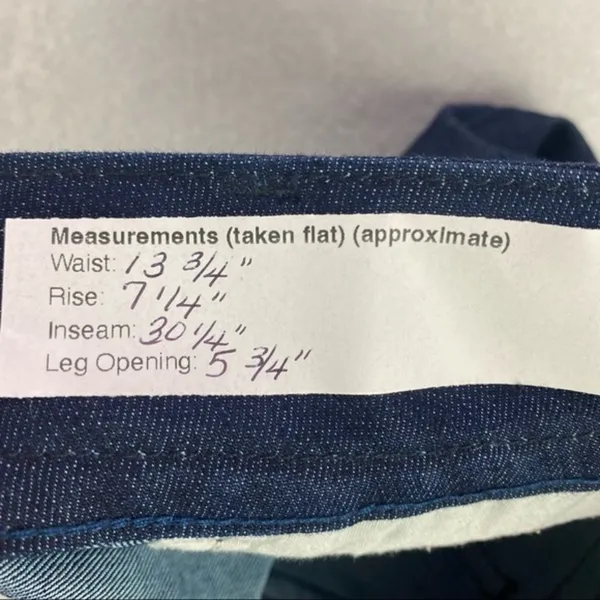 Vigoss Studio Stretch‎ Dark Wash Denim New York Skinny Jean - Image 9