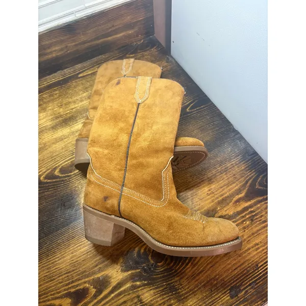 Wolverine Brown Cowgirl‎ Boots Size 6.5 - Image 2
