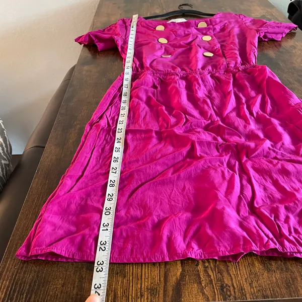 retro pink dress - Image 4