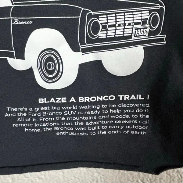 PacSun FORD Bronco '66 Gray Tank Top size M - Image 9