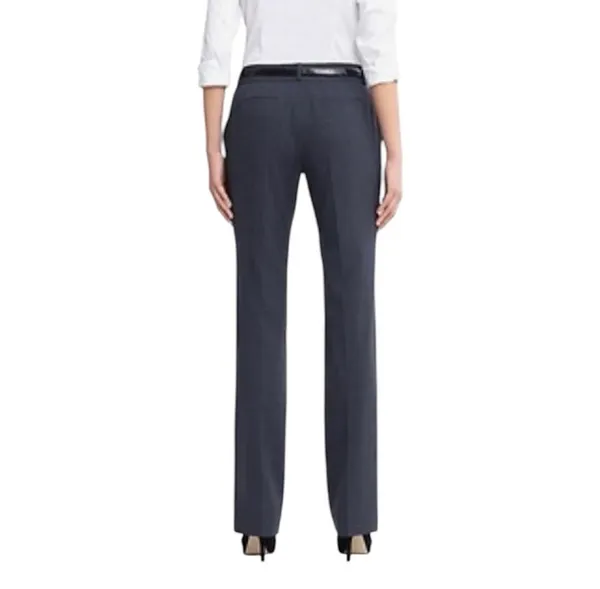 Banana Republic Navy Blue Wool Pants Lined Martin Fit Straight Leg 8 Long Tall - Image 3