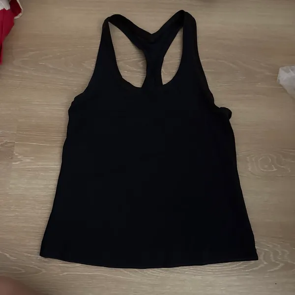 Lululemon Black Nulu Tank Cool Racerback original NULU - Image 2