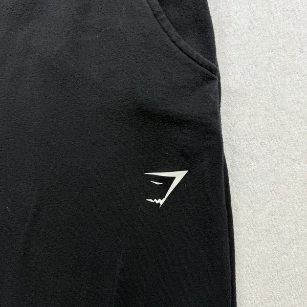 Gymshark Jogger Sweatpants Women’s Medium Black Drawstring Athletic Lounge Pants - Image 2