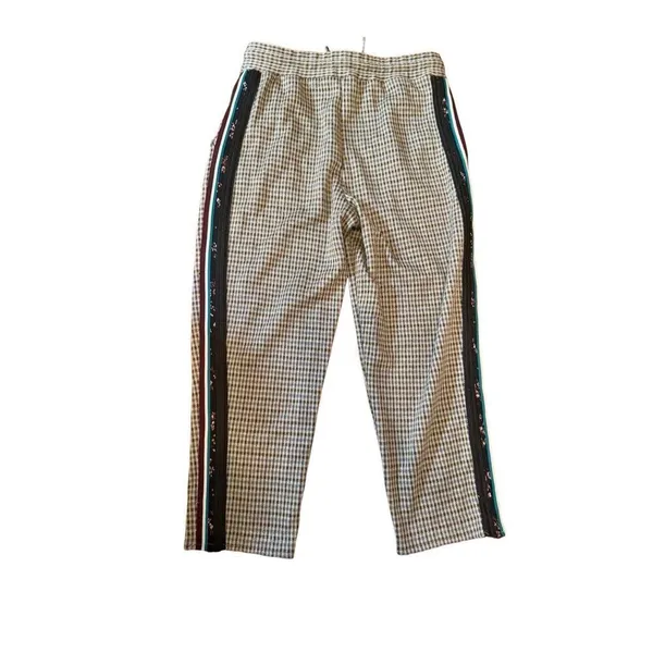 Maeve by Anthropologie Tan Plaid Pull on Pants Sz XS‎ - Image 6