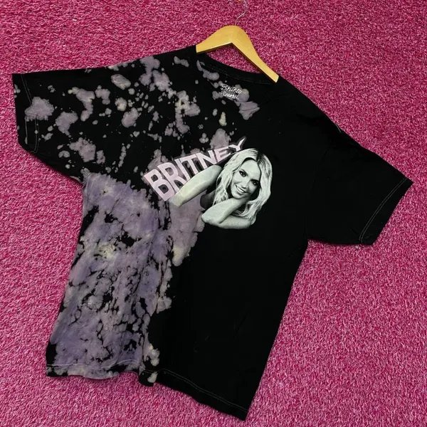 Britney Spears Oops I Did It Again Album Art Pop Tie Dye O/S - Image 3