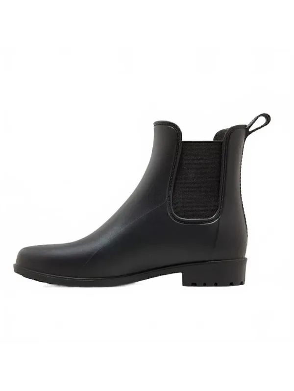A New Day Waterproof Chelsea Rain Boots Black - Image 3