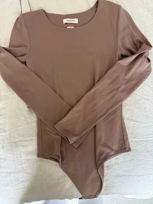 Babaton Aritzia Bodysuit Long Sleeve - Image 2