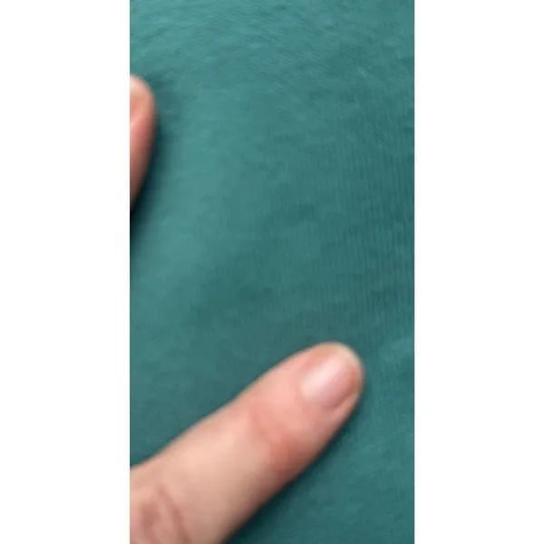 lululemon Scuba Pullover Hoodie Side Slit Logo Oversized Turquoise Blue XS/S - Image 11