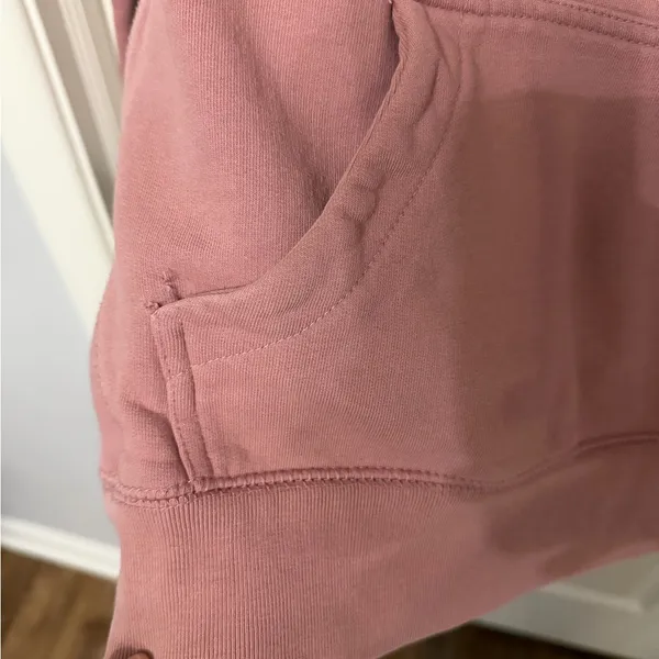 JIBERISH embroidered hoodie pink blue size‎ large - Image 6