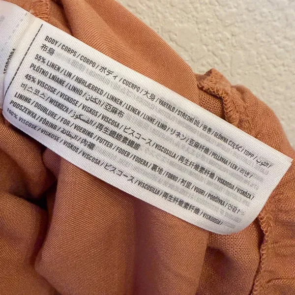 Abercrombie & Fitch Midi Dress Small Tall ST Cottagecore Smocked Tiered Pockets - Image 6