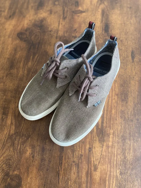 Ben Sherman Brown Canvas Lace - Image 2