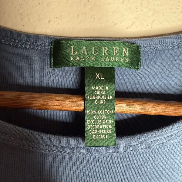 Lauren‎ Ralph Lauren short sleeve t-shirt Sz XL - Image 3