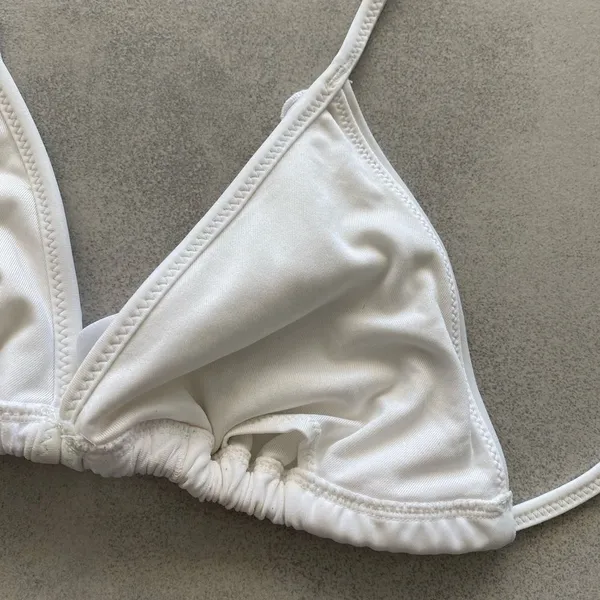 Victoria's Secret Bikini Top White - Image 4