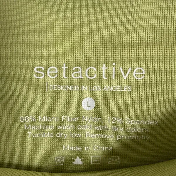 Set Active Sculptflex Seamless High Rise Leggings Kiwi Green Color Size L - Image 7