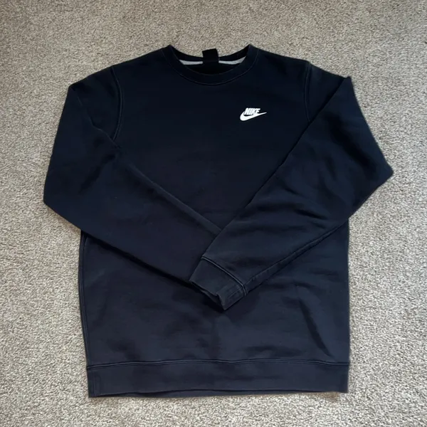 Nike Women's Classic Black Sweatshirt - Image 2