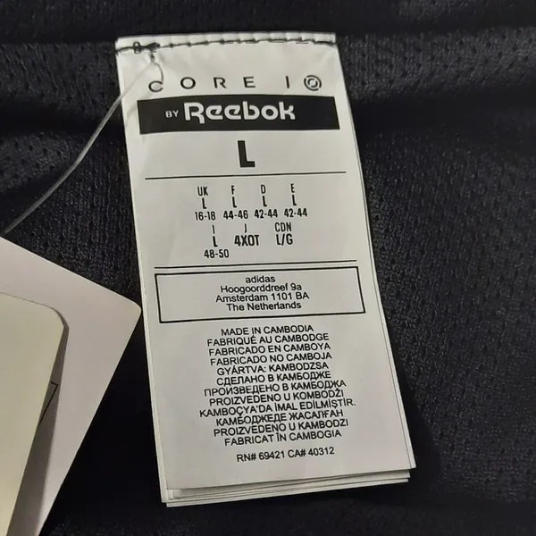 Reebok Core 10 Oversized Sherpa Jacket Womens Large Black Cozy Outdoor Fall - Image 8