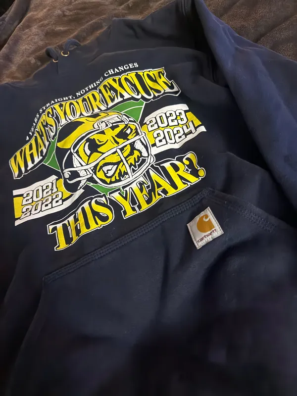 Carhartt Barstool Sports Michigan Hoodie - Image 2